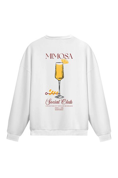 Mounte Bianca Unisex Mimosa - Κανονικό φούτερ