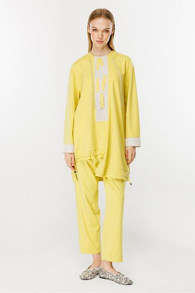 Ghisa Yellow Set - Mesh Detailed