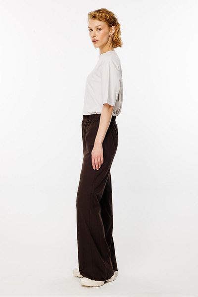 Ghisa Flared Leg Trousers Coffee