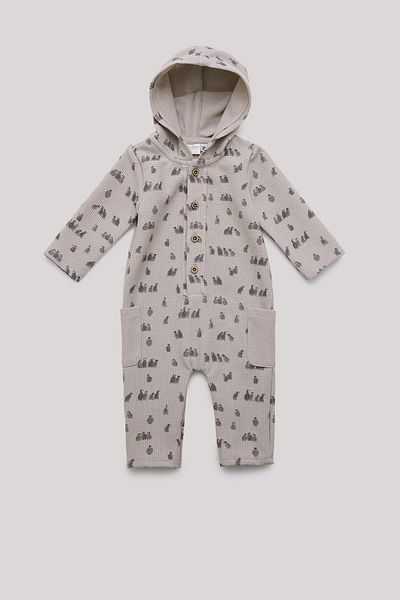 Layette BG Store Baby Boy Patterned Overalls