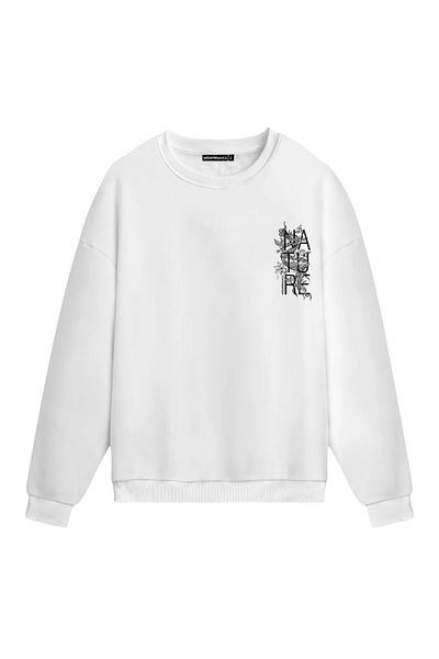 Mounte Bianca Unisex Nature - Κανονικό φούτερ
