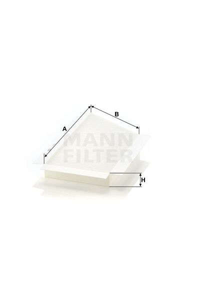 MANN Filter Cabinet (Peugeot 206 1.4 1.6/ P206 + 1.4Hdi 70Ps 09-)