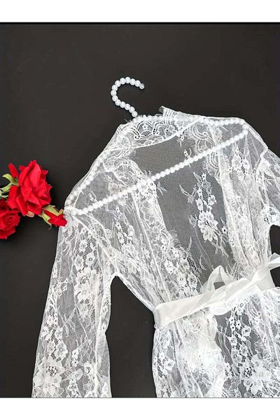 bikinistan Floral Lace Pareo Girdle Set