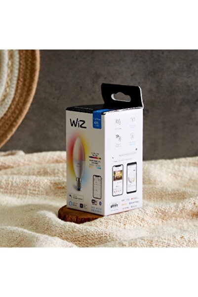 Wiz Wi-Fi Enabled Tunable White Candle Bulb - 40W E14