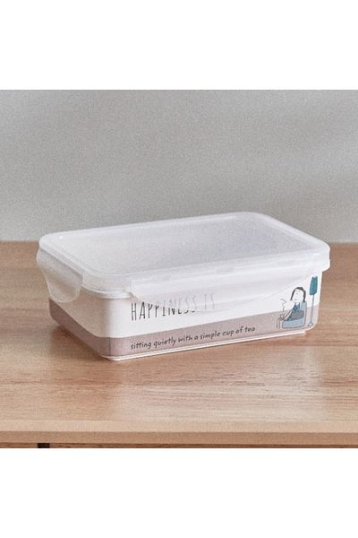 Home Box Happiness Is Lunch Box - 17x12 cm