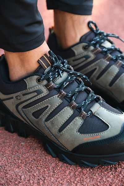 Riccon Sandschwarze Unisex Outdoorschuhe00121650