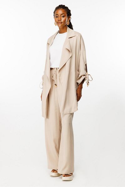 Ghisa Stone Colored Suit Set