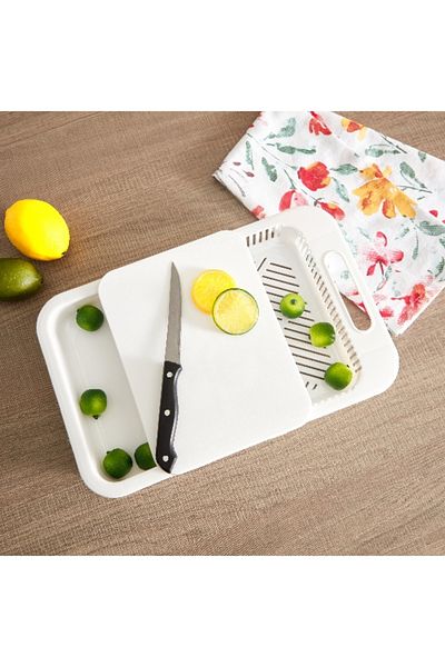Home Box لوح تقطيع مع صينية من شوب ان ستور