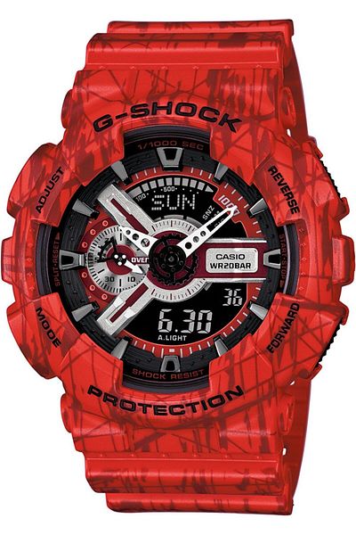 Casio G-shock Ga-110sl-4adr Men's Wristwatch