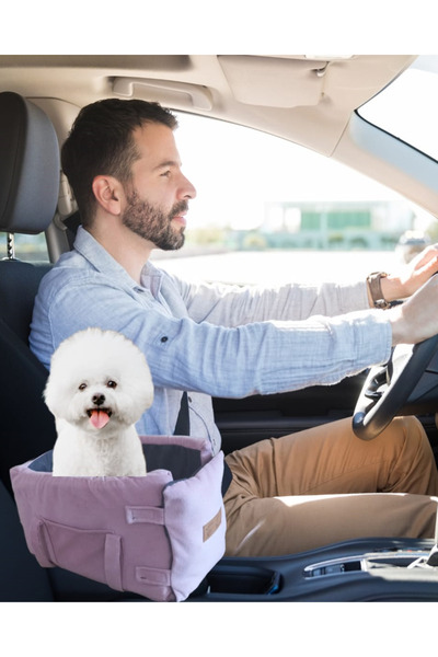 PettyComfort 3 Fonksiyonlu Konsol Köpek Yatağı-taşıma Çantası-araba Koltuğu-e...