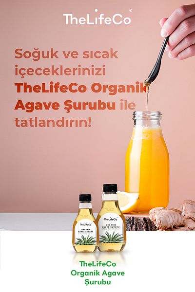 TheLifeCo 660 g X 2 Organic Agave Syrup