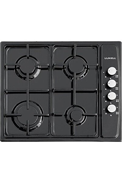 Luxell Lx-420f 4 Gözlü Emniyetli Set Üstü Siyah Ocak-lpg