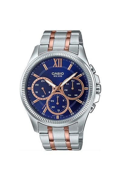 Casio ساعة يد رجالية Mtp-e315rg-2avdf