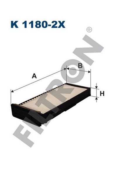 Filtron Mitsubishi Carisma 96/05 Cabin Filter - Double Space Star 02/05 Lancer Evolution Vi Cabin Filter