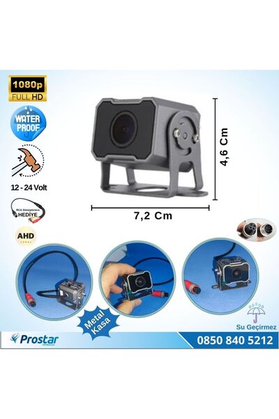 Navistar Ahd 1080p Full Hd 4pin Starlight Gece Görüşlü Geri Görüş Kamerası