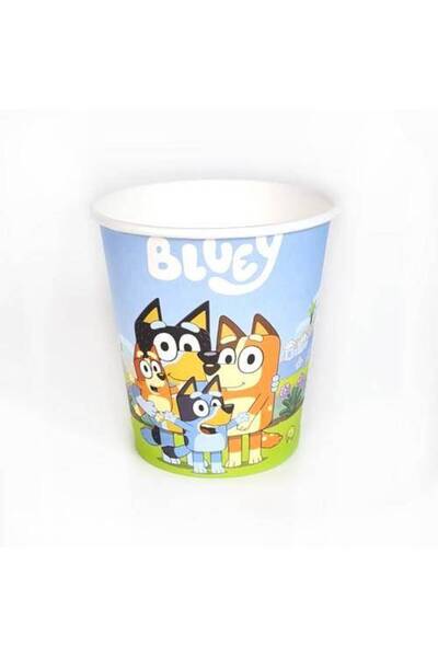Parti Dükkanım Bluey Karton Bardak 8 Adet