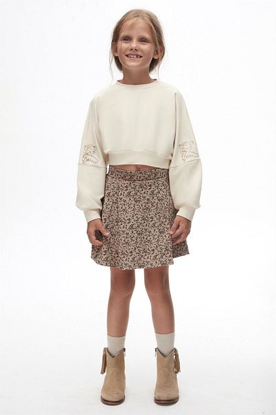 nk kids KIDS 37520 FATA CREMA LEO SWEAT