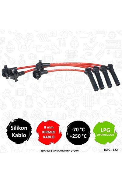 Genel Markalar PERFORMANS SILIKON BUJI KABLOSU (FORD  FIESTA 1.2i 1.4i 16V )