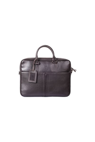 NCS Genuine Calfskin Men's Portfolio - Multi-Compartment Zippered Organizer Ncs Jeans 1886