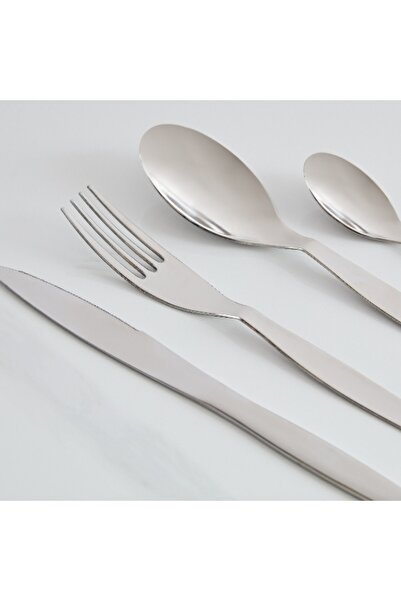 Home Box Lito Wave 16-Piece 18/10 Stainless Steel Cutlery Set