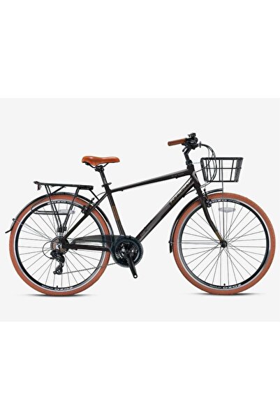 Kron Cx 100 - 26" City Bike - Man - 17' - 21 Vites - V.b. - Mat Siyah-gri/kah...