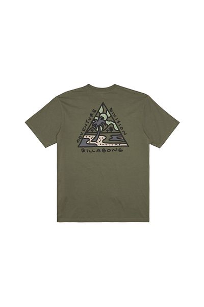 BİLLABONG Billabong SHINE SS - Khaki Men's T-Shirt