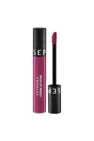 SEPHORA Cream Lip Stain Non-Smudging Velvet Finish Lipstick Matte Liquid Lipstick High Closure 10 Hours Lasting (5 ml)