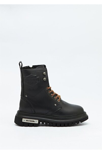Harley Davidson Rubber Sole Leather Boots