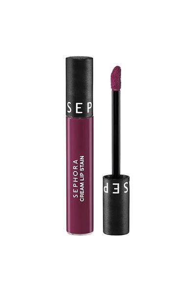SEPHORA Cream Lip Stain Non-Smudging Velvet Finish Lipstick Matte Liquid Lipstick High Closure 10 Hours Lasting (5 ml)