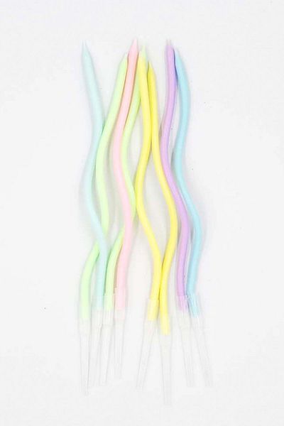 Le Mabelle Colorful Spiral Candle - Various Patterns