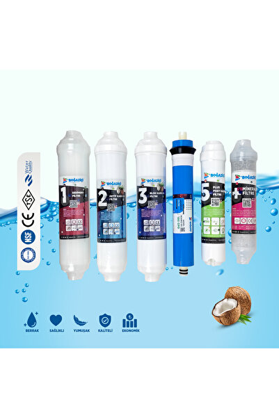 Boğaziçi Su Arıtma KAPALI KASA SU ARITMA CİHAZ FİLTRESİ 10 AŞAMALI