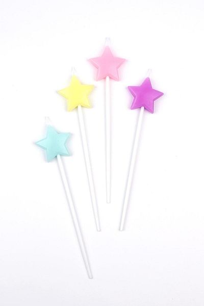 Le Mabelle Multicolored 4 Star Candle