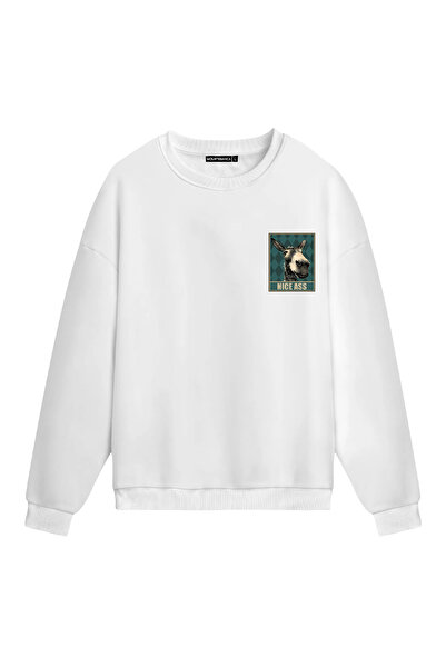 Mounte Bianca Unisex lep - obična majica sa kapuljačom