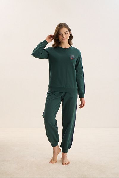 Sevim 16024 Printed Tracksuit Set