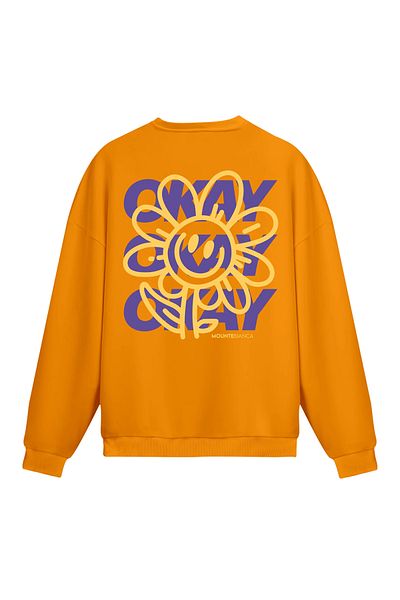 Mounte Bianca Унисекс суитшърт Okay - Regular