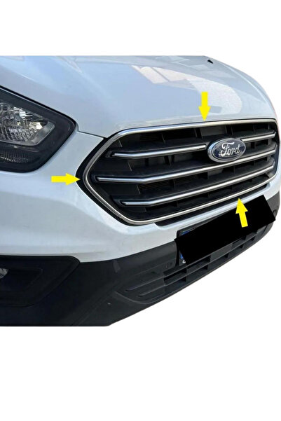 EMTEK Ford Custom Ön Panjur Çerçevesi 4 Parça 2018 Ve Üzeri Paslanmaz Çelik