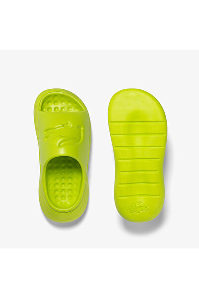 Lacoste Papuci verzi pentru femei Croco