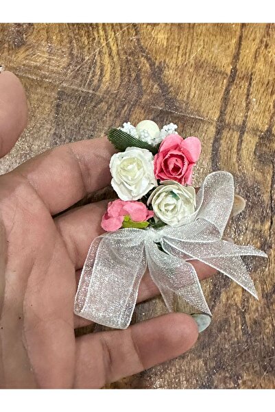 Gönülden Tasarım 9X7 CM ÇİÇEKLİ TASARIM İĞNELİ BROŞ YAKA İĞNESİ GİYİM AKSESUA...