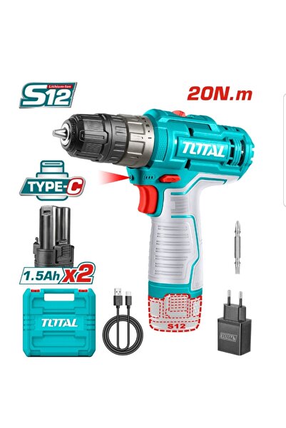 TOTAL AKÜLÜ VİDALAMA ŞARZLI