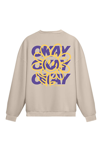 Mounte Bianca Unisex Okay - Obična majica sa kapuljačom