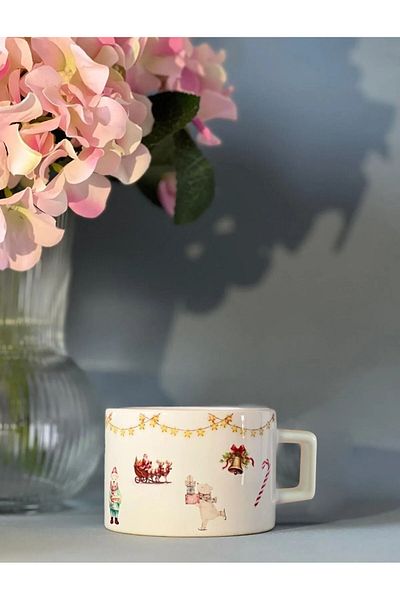 karakush New Year Christmas Themed Mug