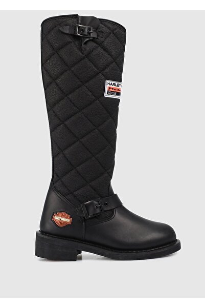 Harley Davidson Δερμάτινες μπότες από καουτσούκ