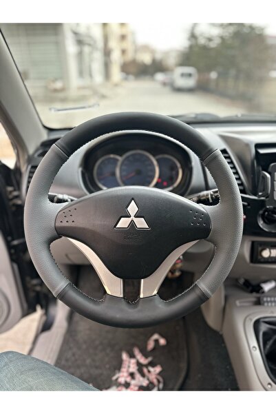 imza direksiyon kılıfı Mitsubishi L200 Araca Özel Dikmeli Direksiyon Kılıfı