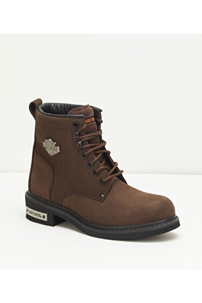 Harley Davidson Lastik Tabanlı Deri Bot