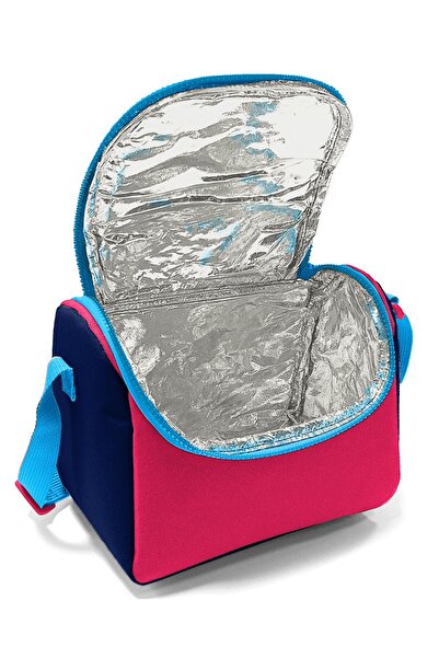 Coral High Kids Neon Coral Navy Blue 3 Tails School Bag Set Set 0114392