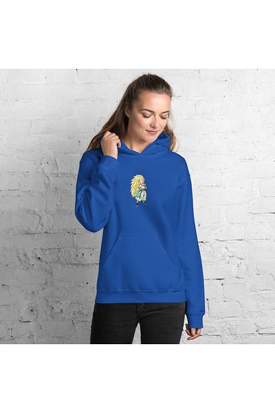 Moda Glo Hanorac unisex Goten Fase Dragon Ball z cu glugă