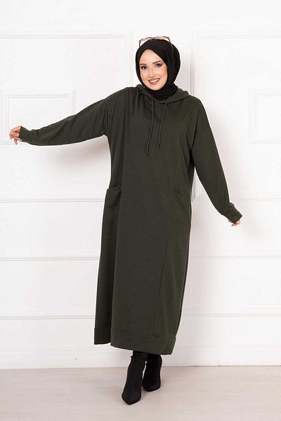 EBRUTESETTÜR Two Yarn Hooded Dress