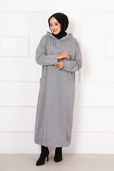 EBRUTESETTÜR Two Yarn Hooded Dress