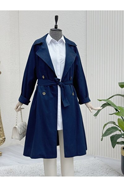 Modamorfo Болеро з деталізованим поясом, пальто-тренчкот - Лаці