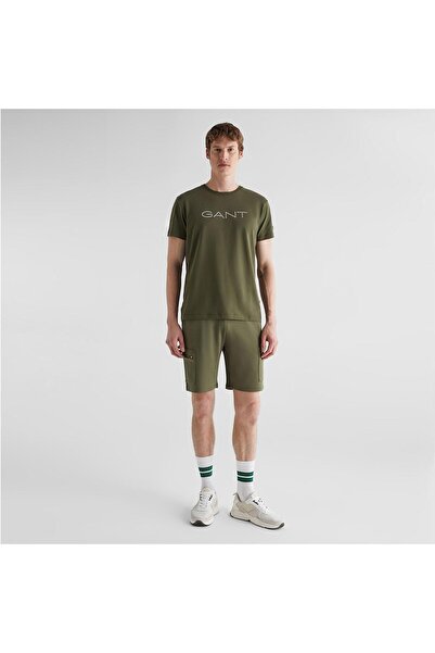 Gant Erkek Yeşil Regular Fit Şort